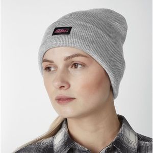 GENUINE DICKIES Fleece Lined Workwear Beanie, Gray. UNISEX. NWOT!
